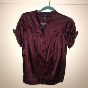 Arden B Satin Blouse